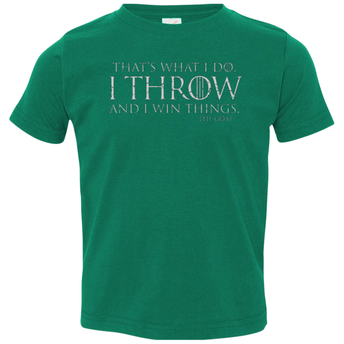 I Throw Toddler Premium T-Shirt