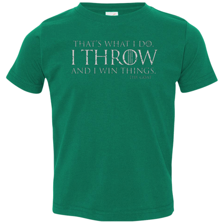 I Throw Toddler Premium T-Shirt