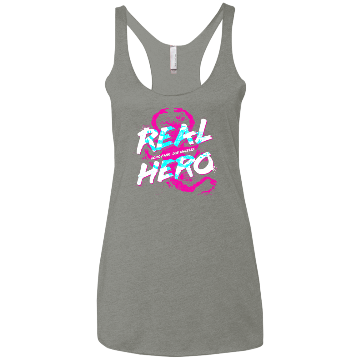 Real Hero Women's Triblend Racerback Tank