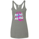Real Hero Women's Triblend Racerback Tank