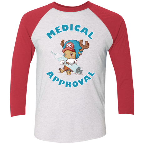 Medical approval Triblend 3/4 Sleeve