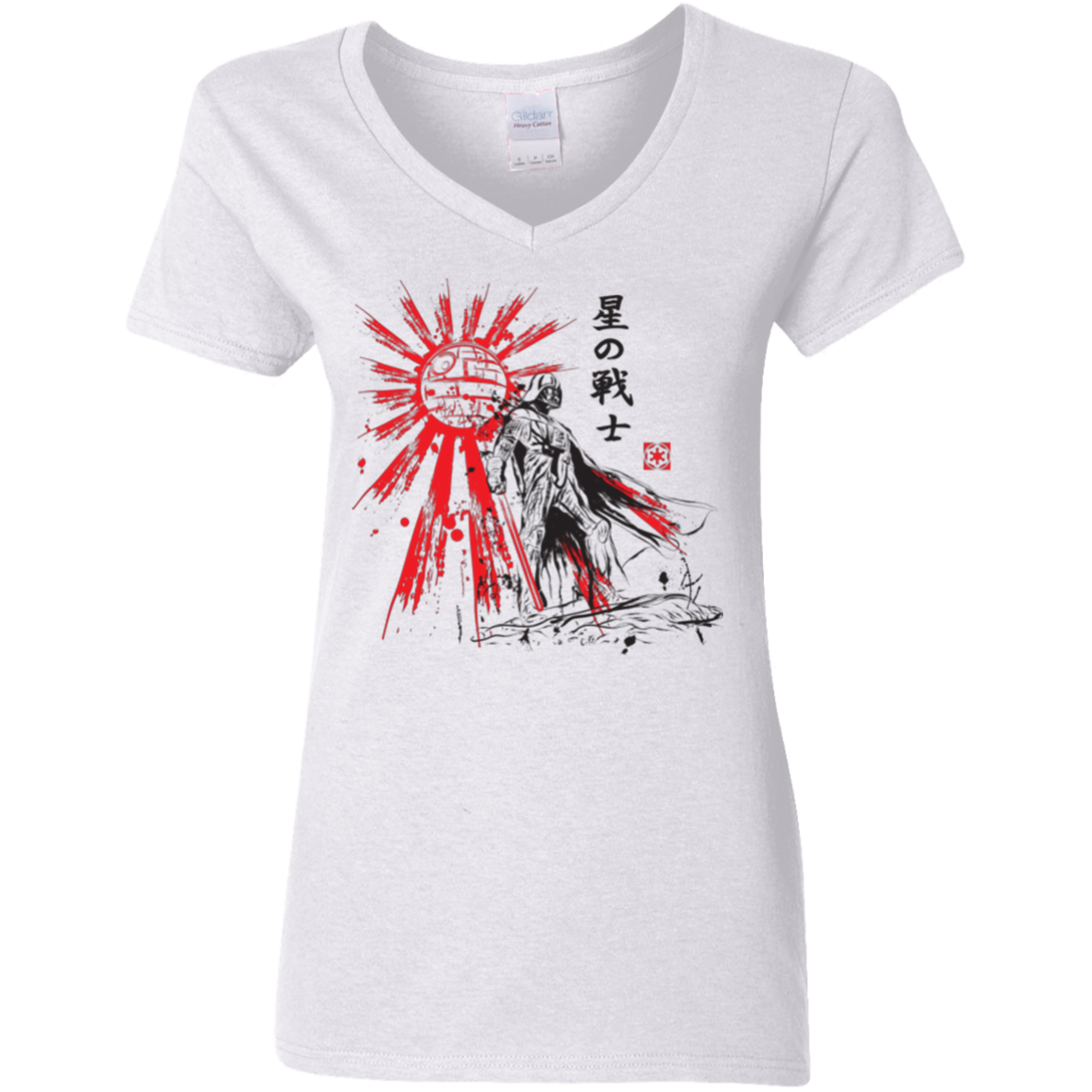 The Star Warrior Women's V-Neck T-Shirt