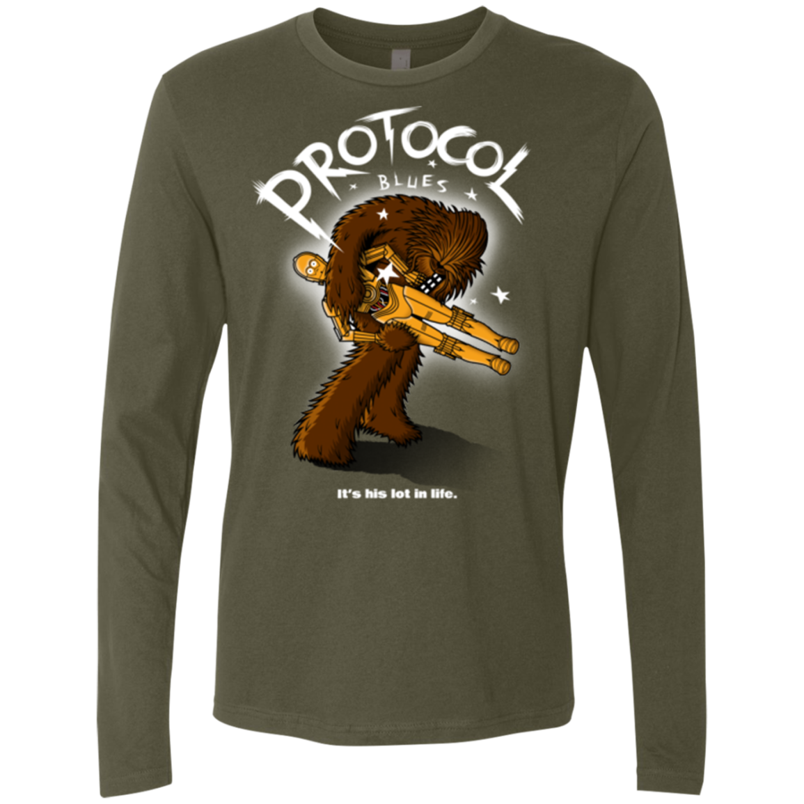 Protocol Blues Men's Premium Long Sleeve