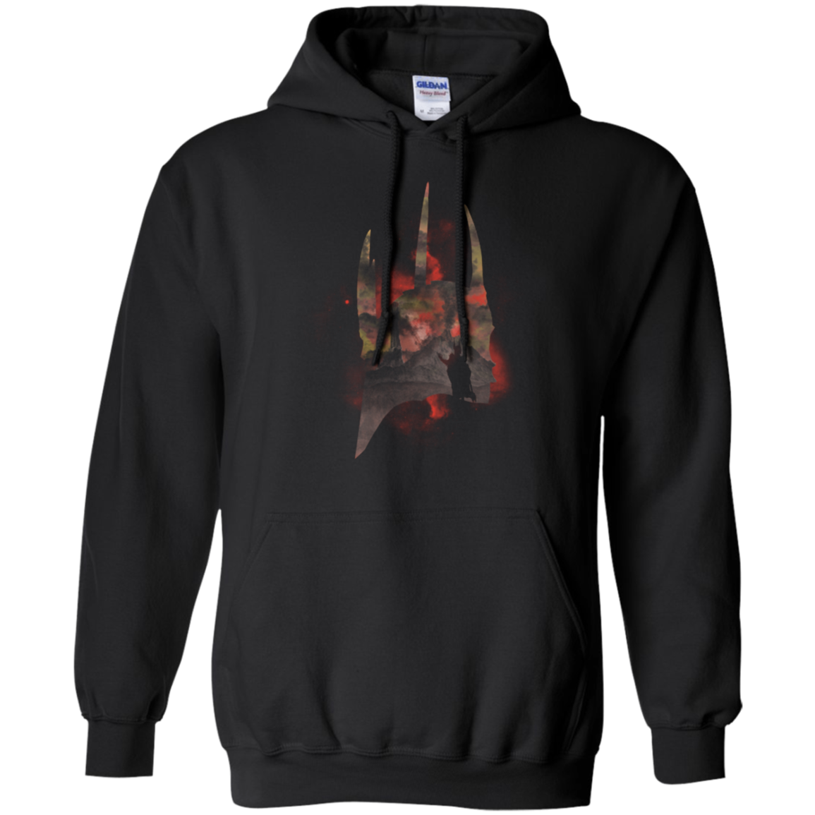 Dark Lord Head Pullover Hoodie