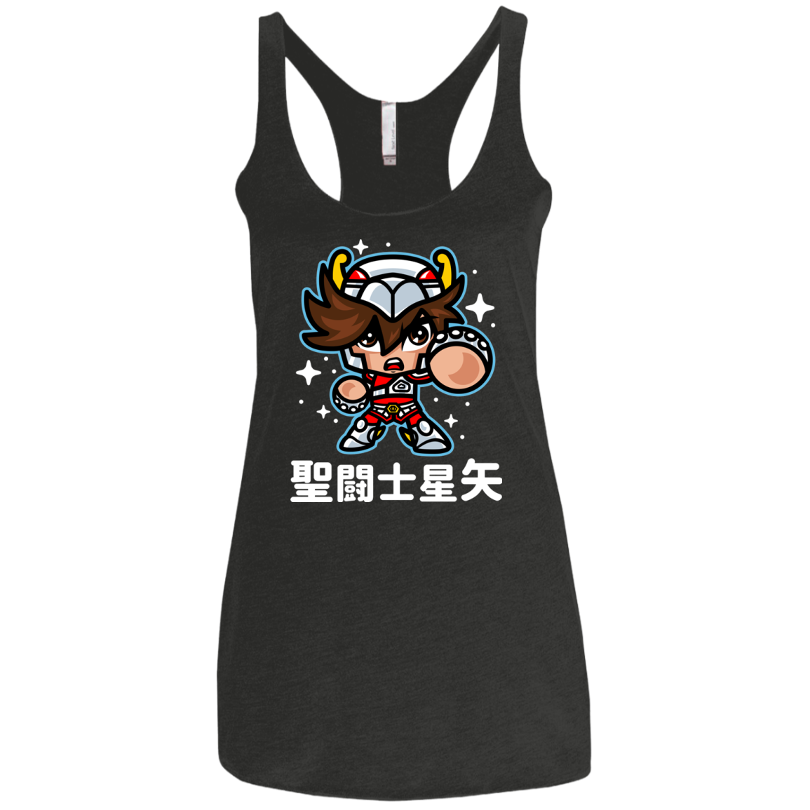 ChibiPegasus Women's Triblend Racerback Tank