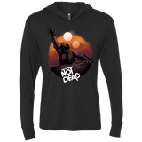 Back From The Pit Triblend Long Sleeve Hoodie Tee