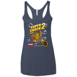 Super Shock Bros 2 Women's Triblend Racerback Tank
