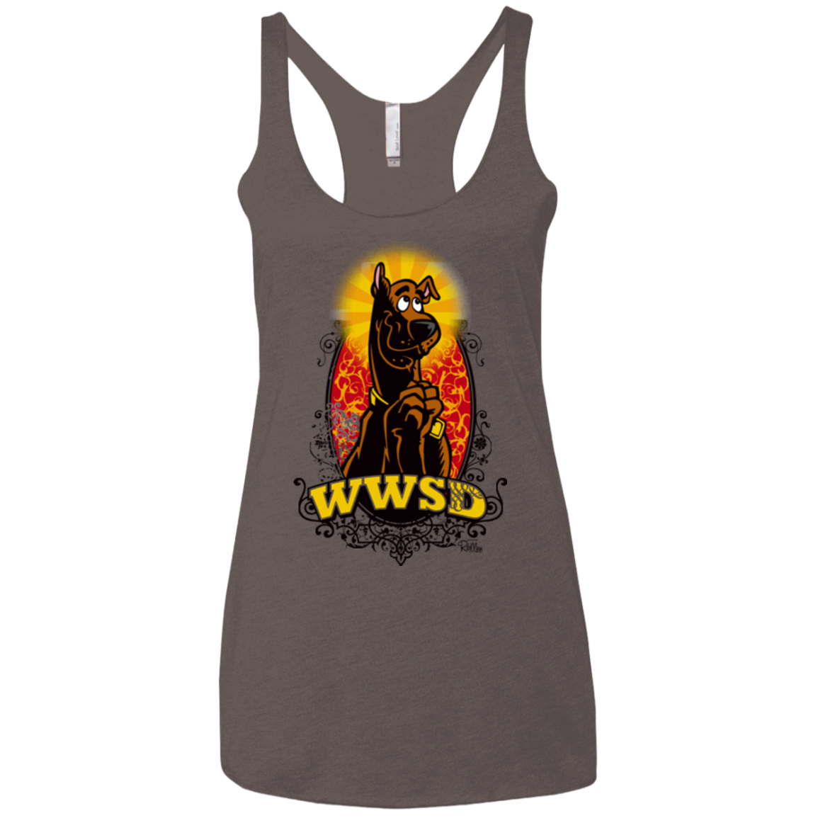 WWSD Women's Triblend Racerback Tank