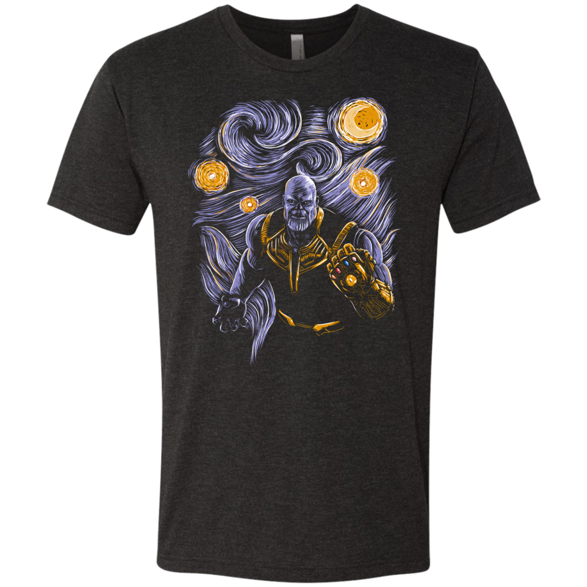 Starry Thanos Men's Triblend T-Shirt