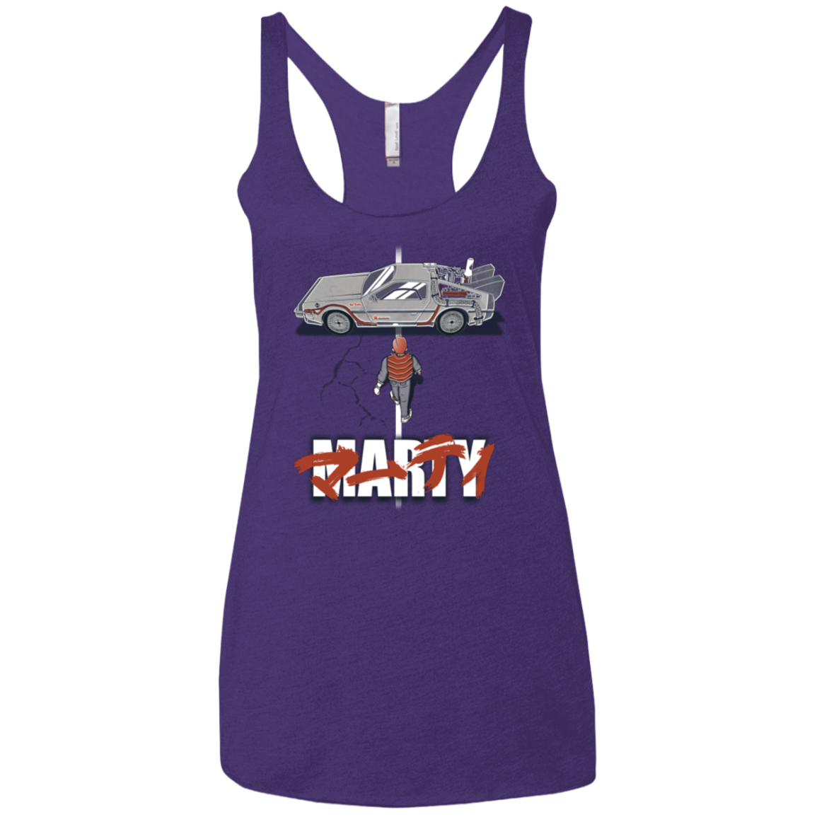 Marty 2015 Women's Triblend Racerback Tank