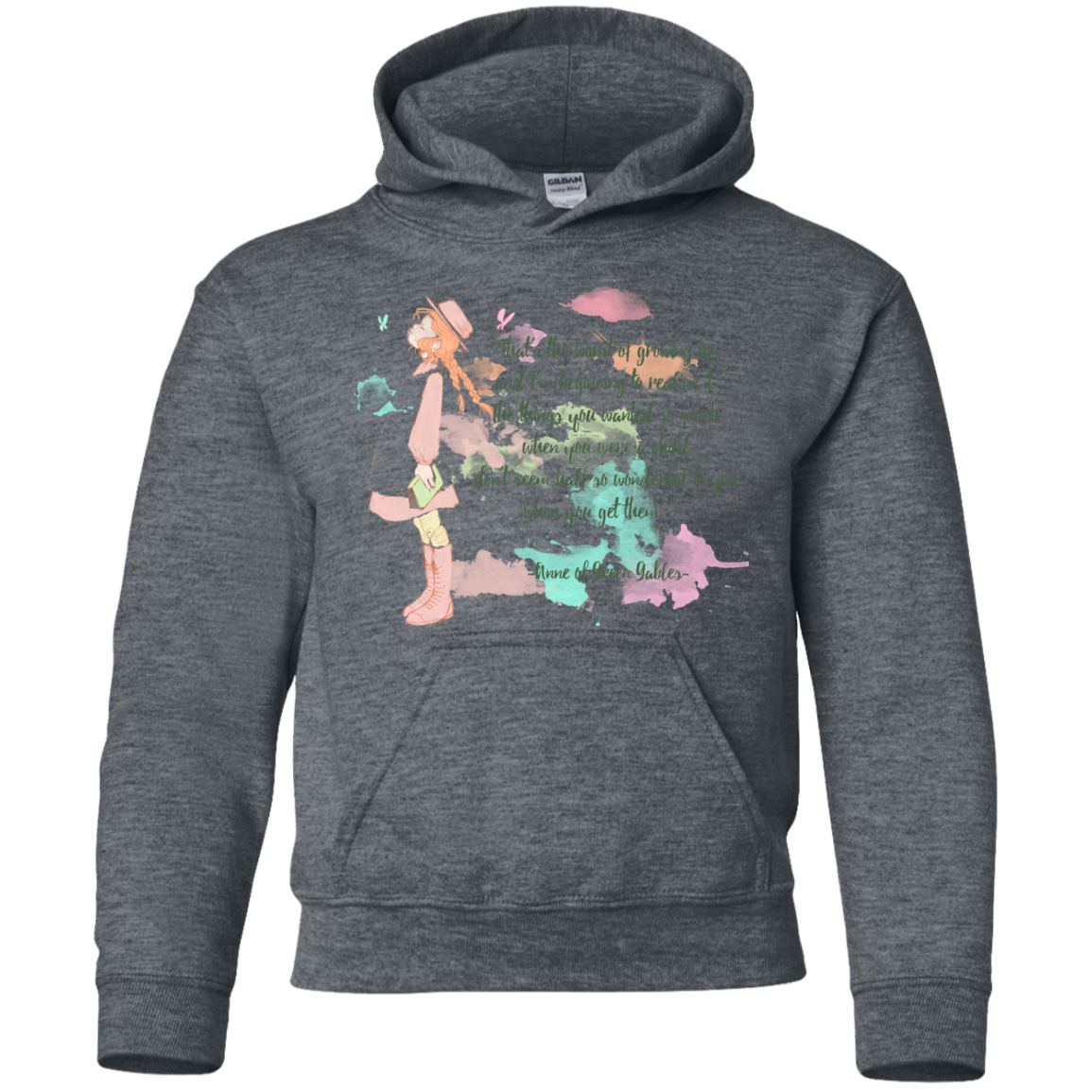 Anne of Green Gables 5 Youth Hoodie