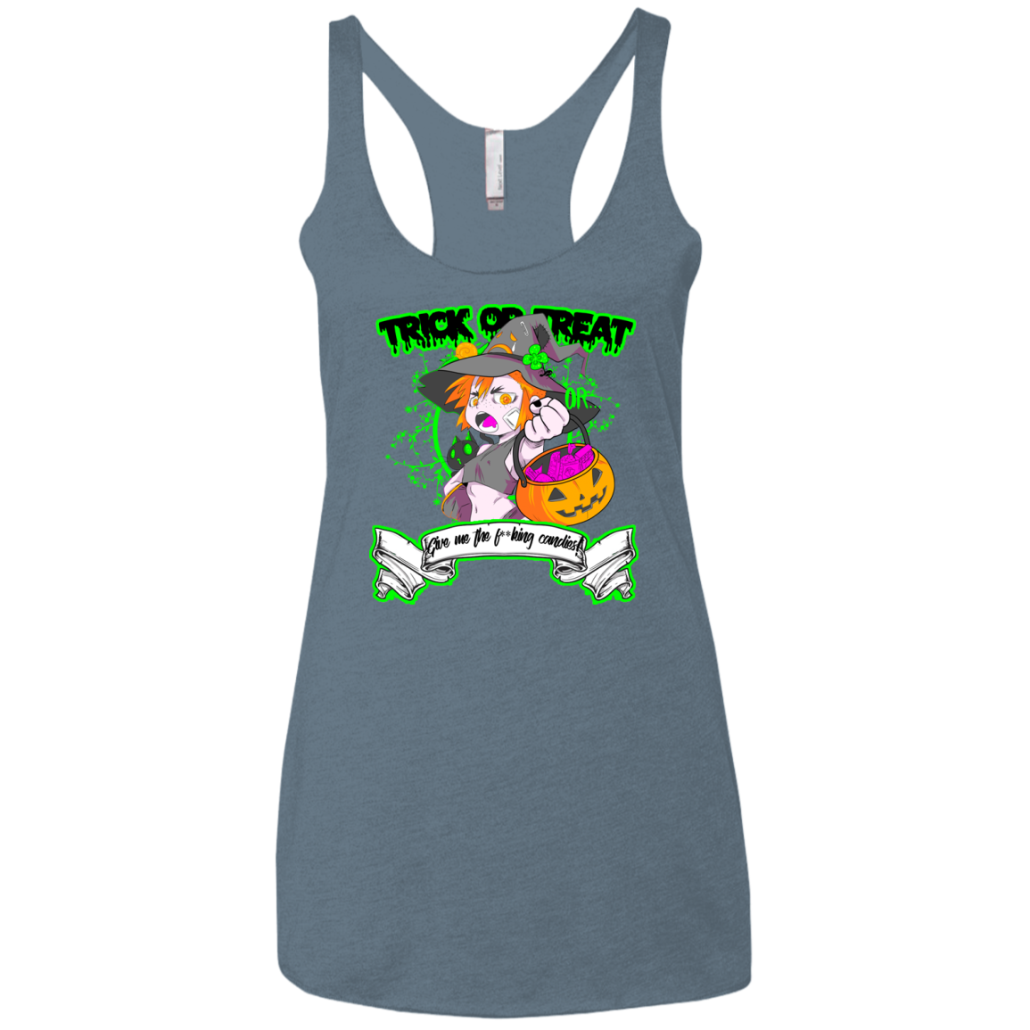 Give me the Candies Women's Triblend Racerback Tank