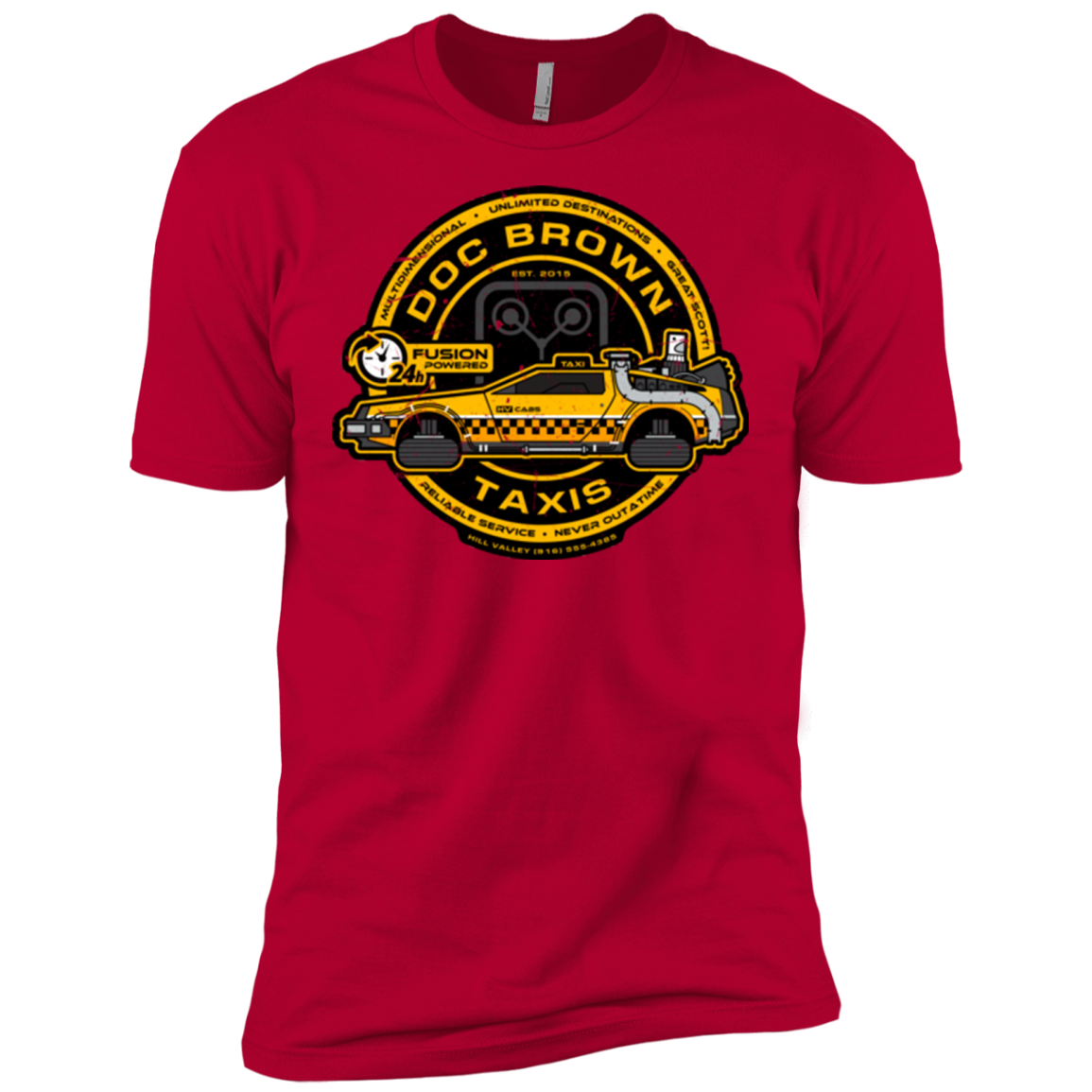 Doc Brown Taxis Men's Premium T-Shirt