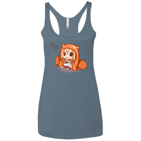 Umaru Chan Women's Triblend Racerback Tank