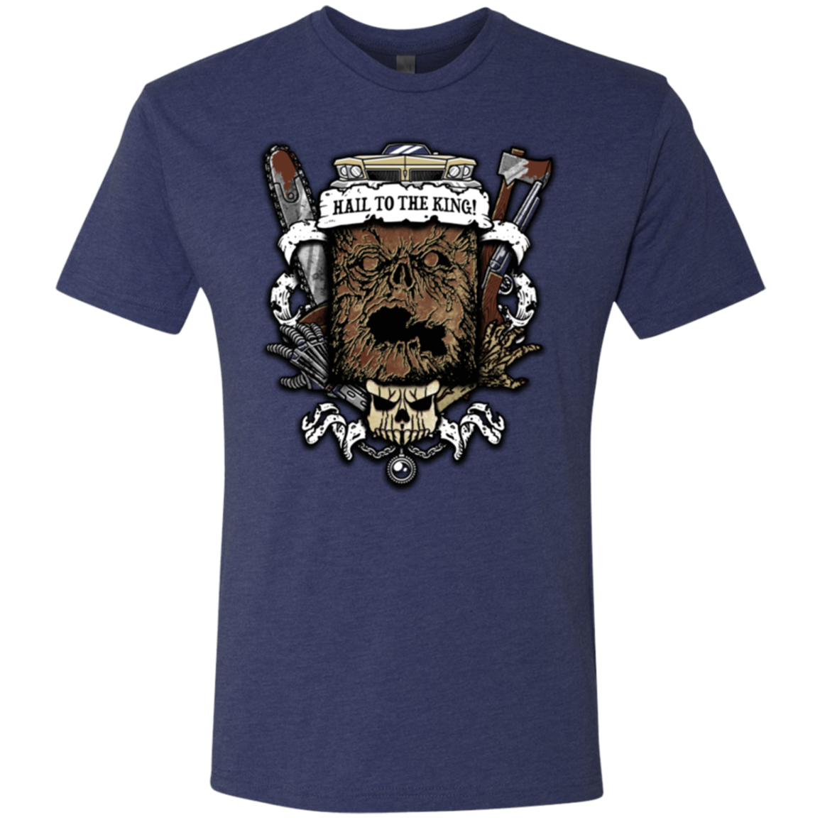 Evil Crest Men's Triblend T-Shirt