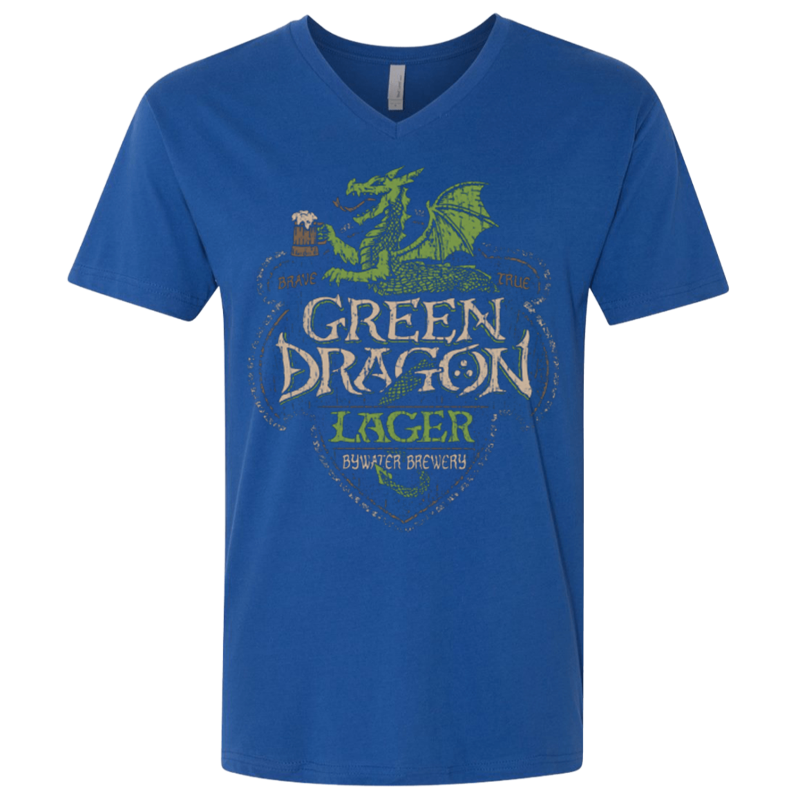 Green Dragon Men's Premium V-Neck