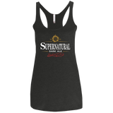 Supernatural Stout Women's Triblend Racerback Tank