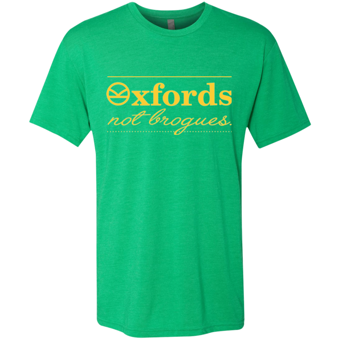 Oxfords Not Brogues Men's Triblend T-Shirt