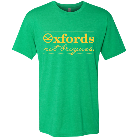 Oxfords Not Brogues Men's Triblend T-Shirt