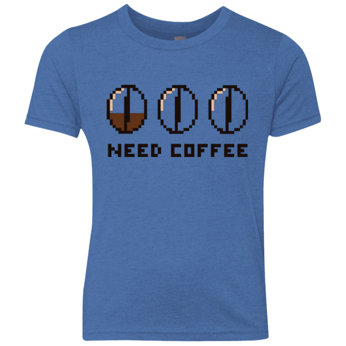 Need Coffee Youth Triblend T-Shirt