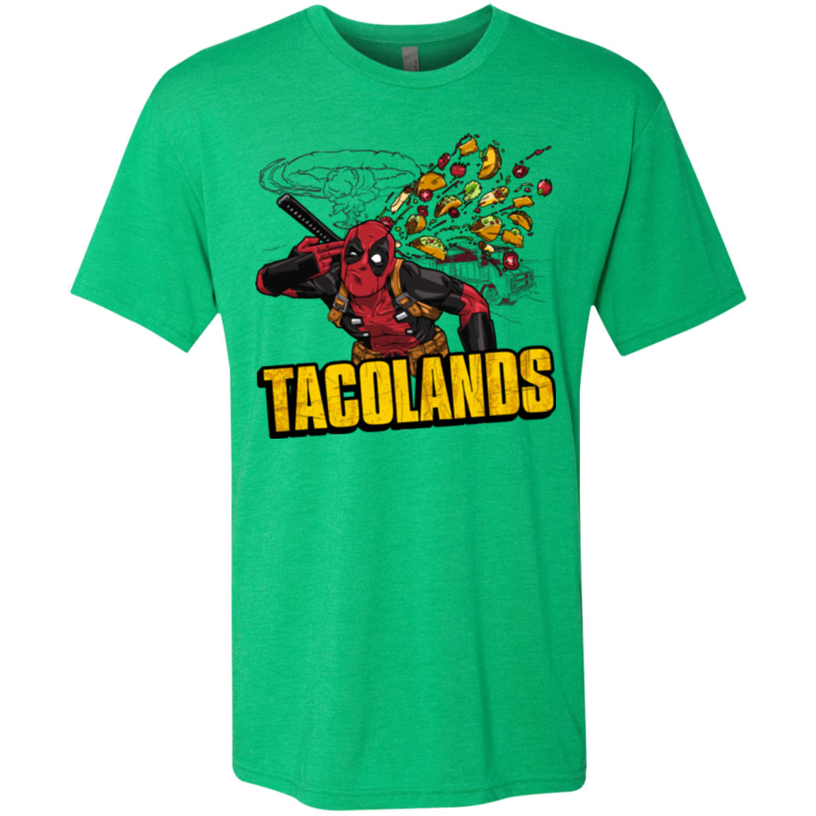 Tacolands Men's Triblend T-Shirt