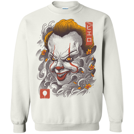 Oni Clown Mask Crewneck Sweatshirt