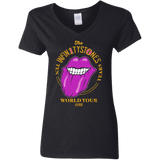 Stones World Tour Women's V-Neck T-Shirt