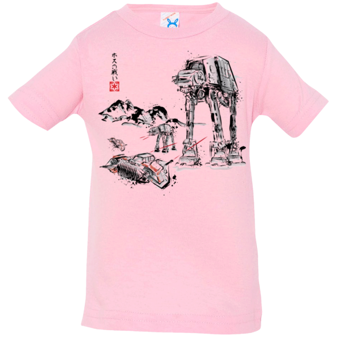 Battle in the Snow Sumi e Infant Premium T-Shirt