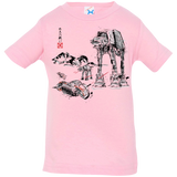 Battle in the Snow Sumi e Infant Premium T-Shirt