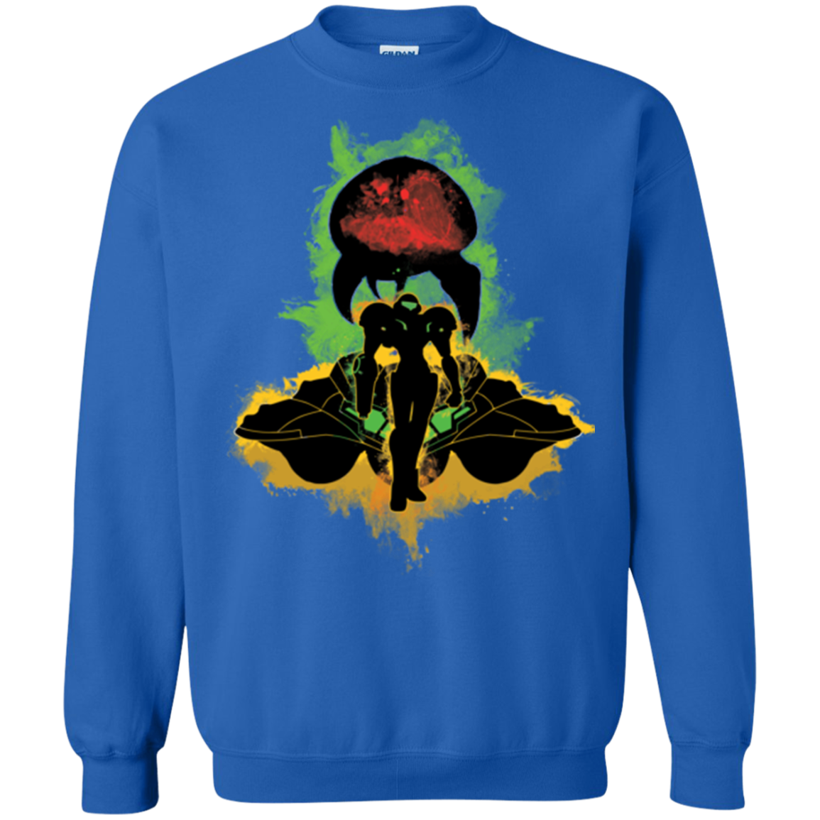 Zebes Conflict Crewneck Sweatshirt