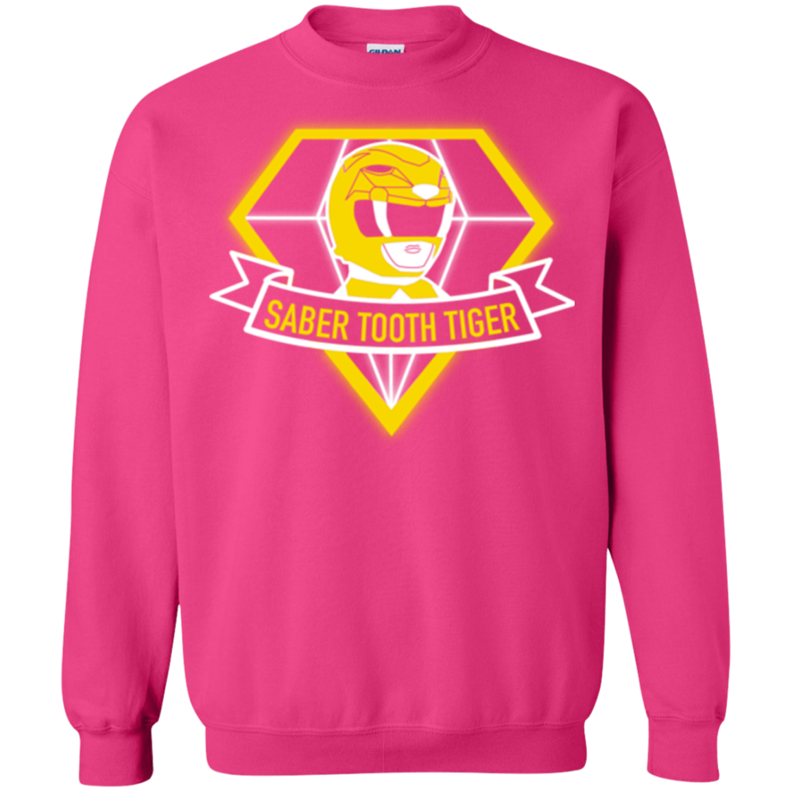 Saber Tooth Tiger Crewneck Sweatshirt