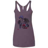 Ink-Ryuk Women's Triblend Racerback Tank