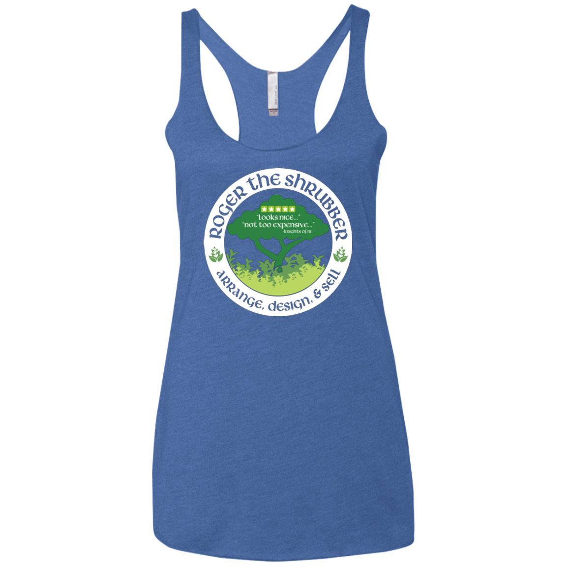 Roger Women's Triblend Racerback Tank