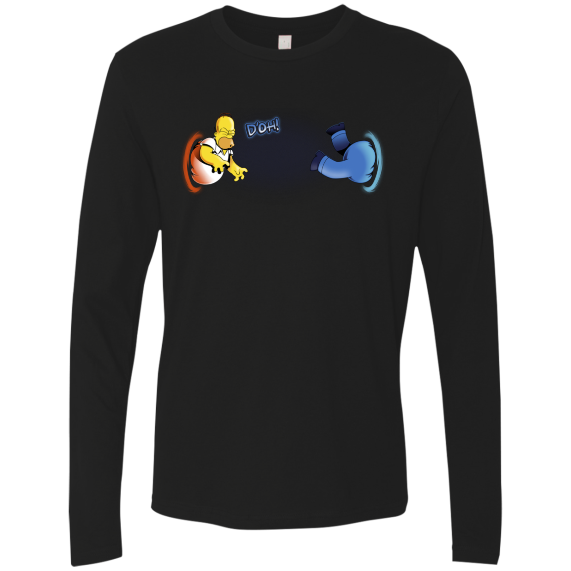 Portal D'oh Men's Premium Long Sleeve