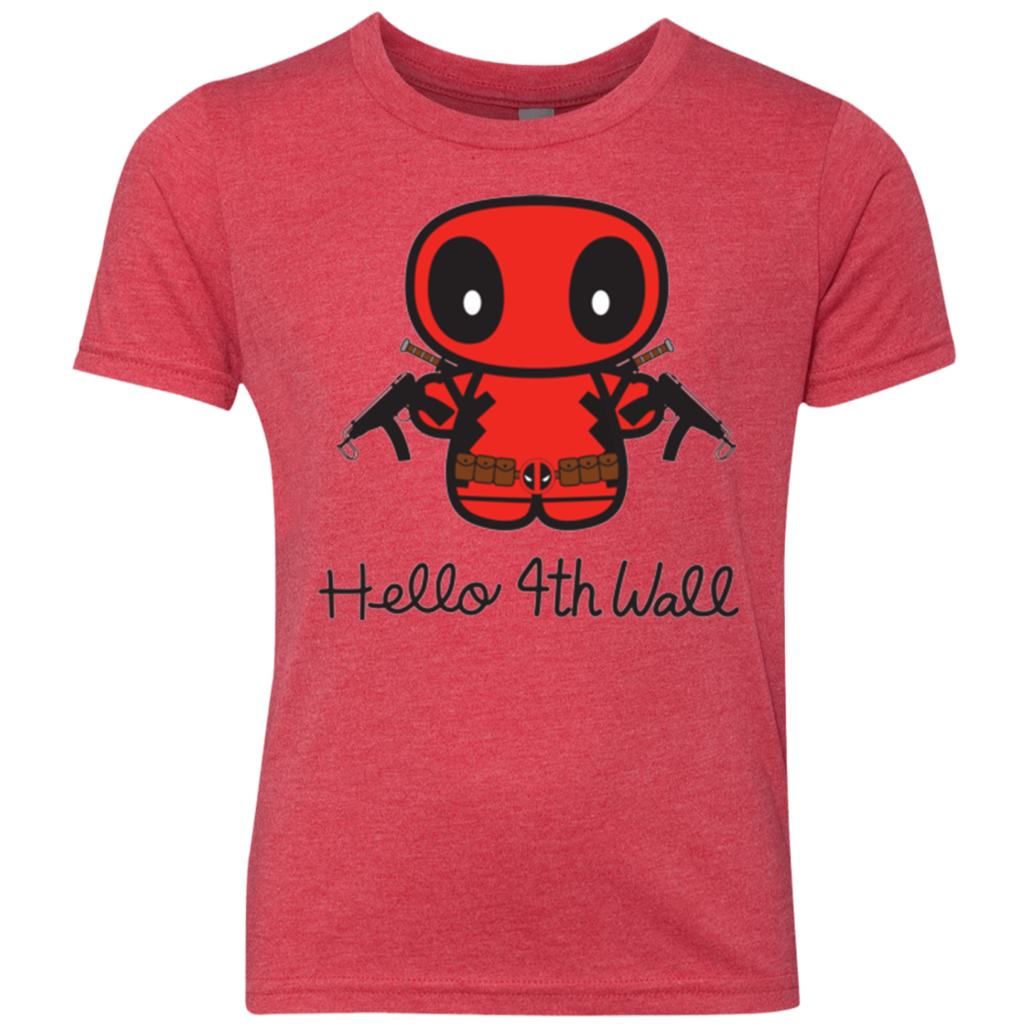 Hello 4th Wall Youth Triblend T-Shirt