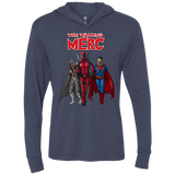 The Walking Merc Triblend Long Sleeve Hoodie Tee