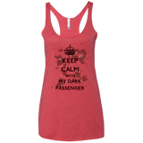 Keep passenger Women's Triblend Racerback Tank