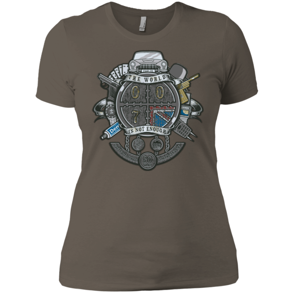 British Spy Crest Women's Premium T-Shirt