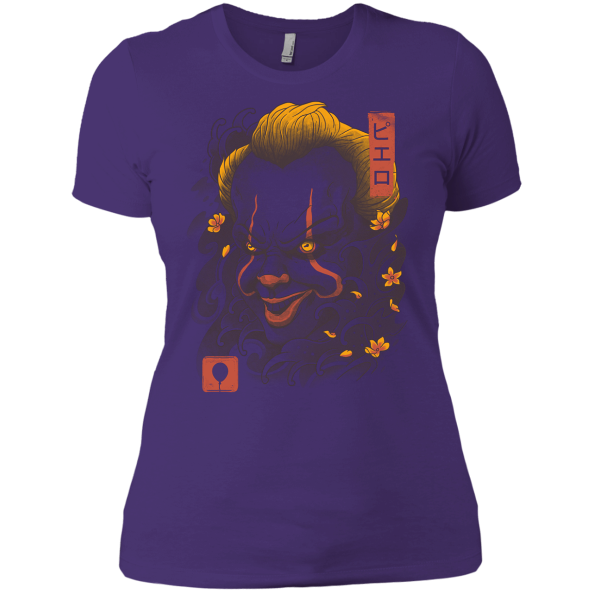 Oni Clown Mask Women's Premium T-Shirt