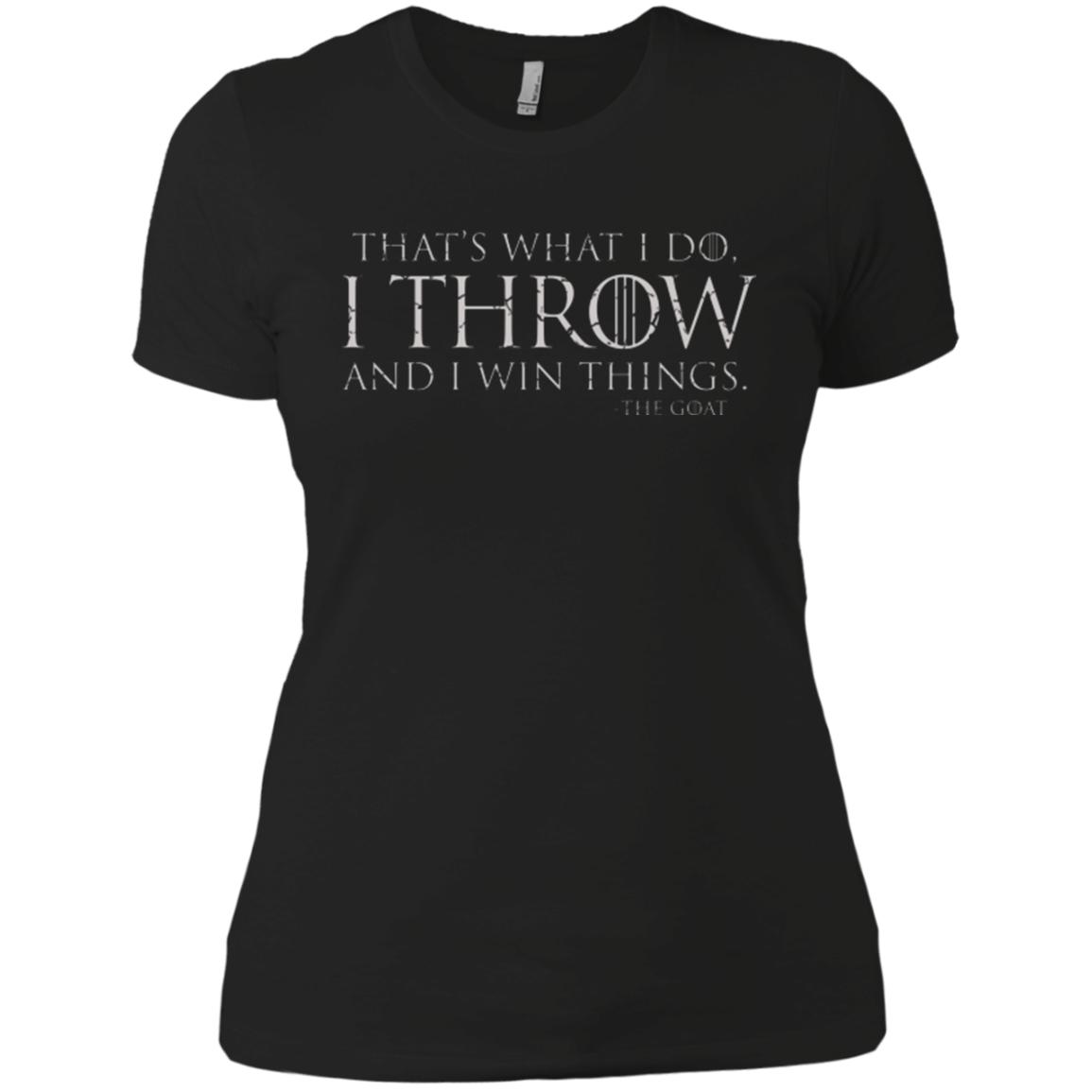 I Throw Women's Premium T-Shirt