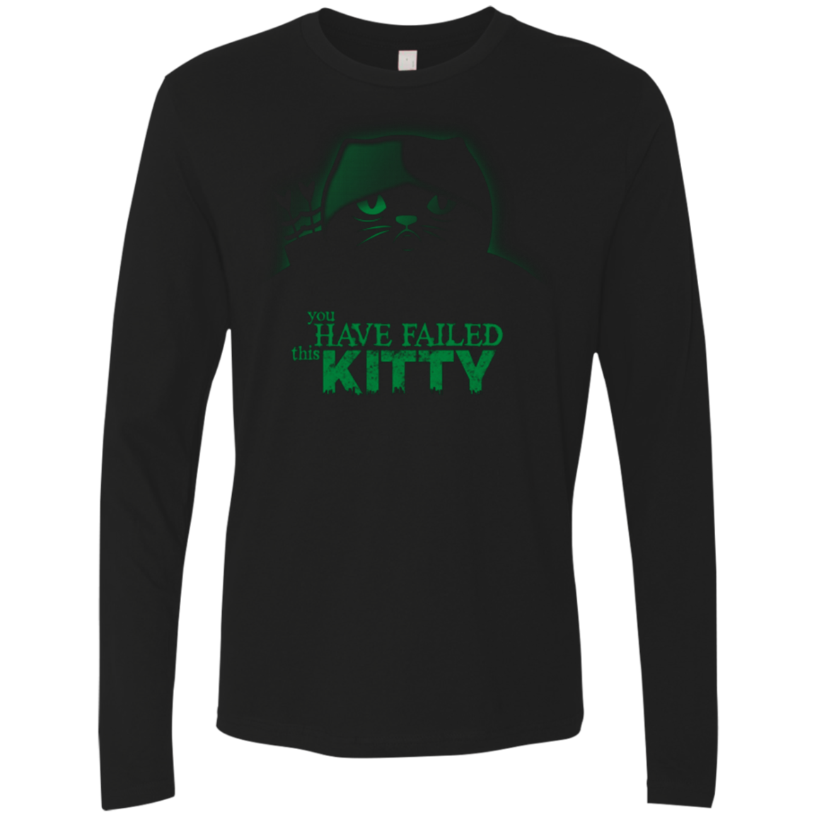 You Have Failed Kitty Men's Premium Long Sleeve