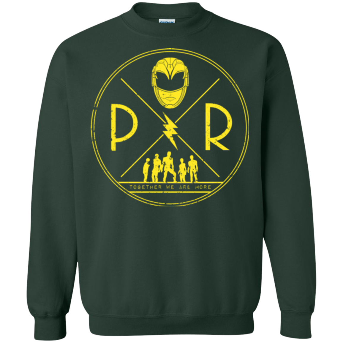 Yellow Power Crewneck Sweatshirt