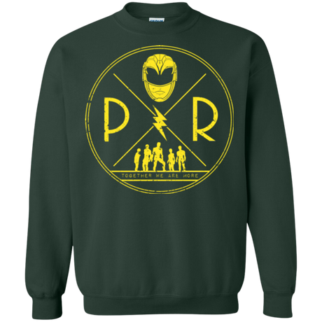 Yellow Power Crewneck Sweatshirt