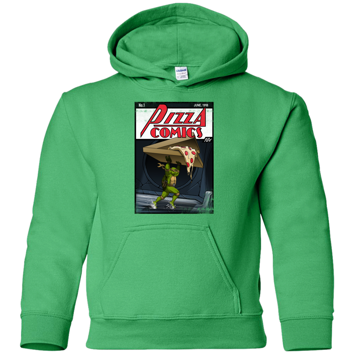 Pizza Comics Youth Hoodie