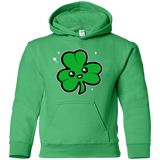 Super Cute Shamrock Youth Hoodie