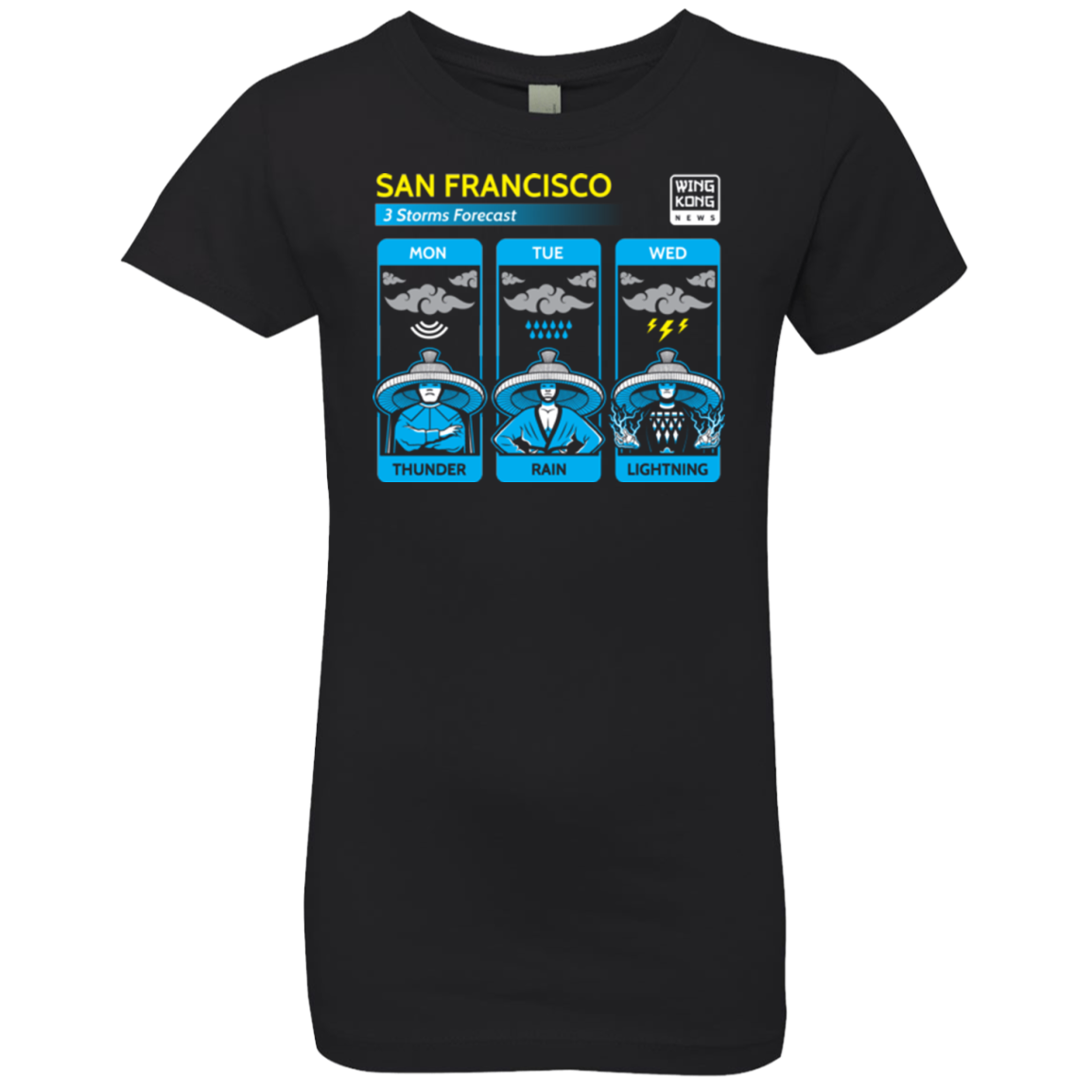 Three Storms Girls Premium T-Shirt