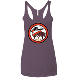 Waldario Women's Triblend Racerback Tank