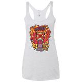 Dantes Inferno Room Women's Triblend Racerback Tank