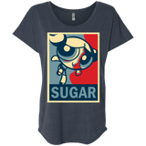 Sugar Powerpuff Triblend Dolman Sleeve