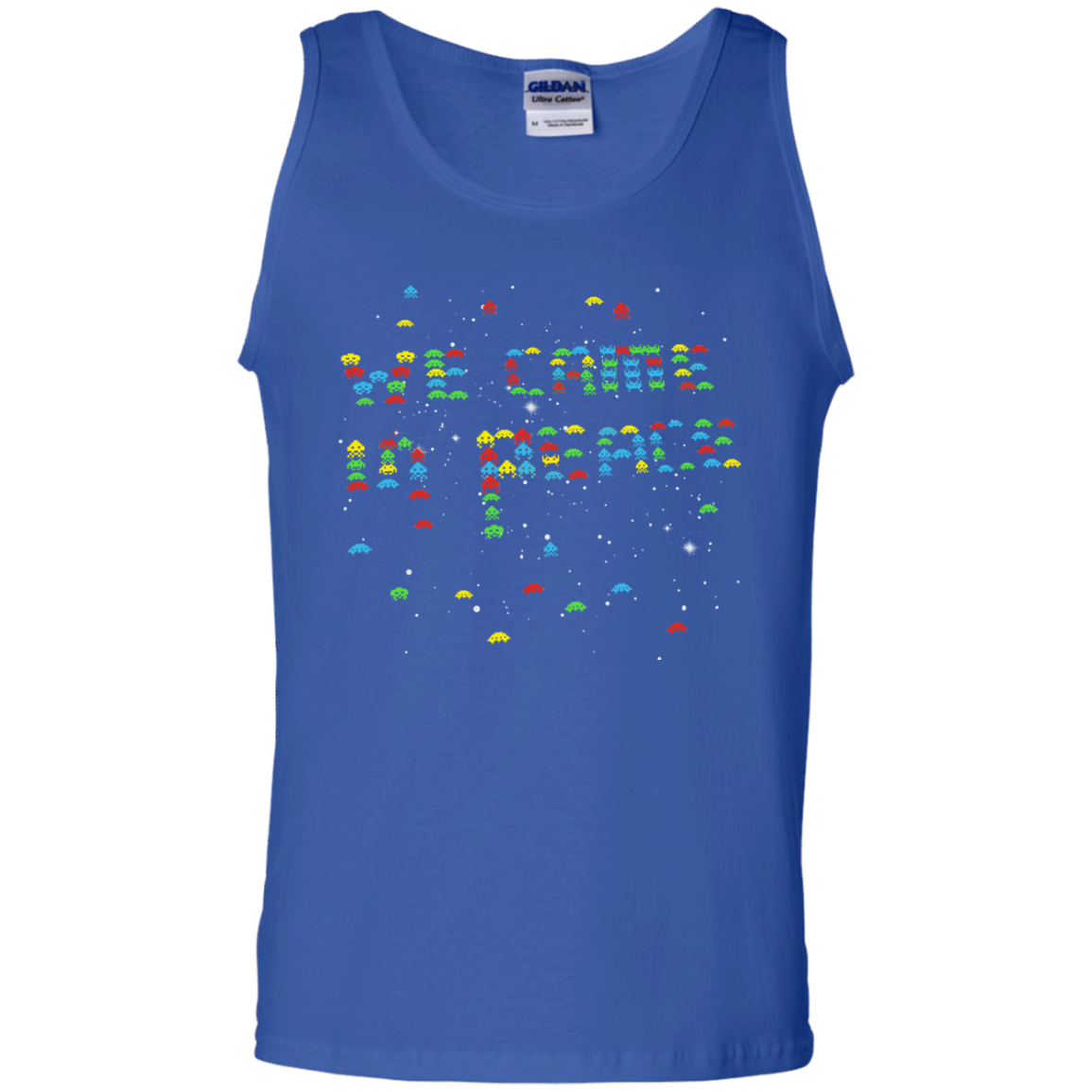 We came in peace Men's Tank Top